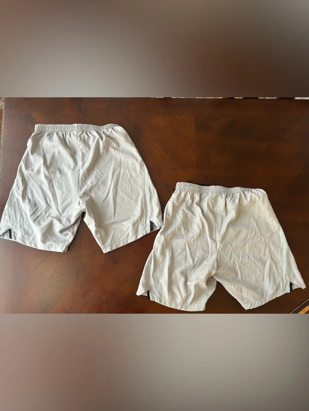 Nike set Men's gray  Athletic Shorts with Black Waistband size S